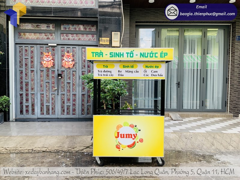 Start up làm giàu bằng mô hình kinhn doanh xe bán sinh tố nước ép